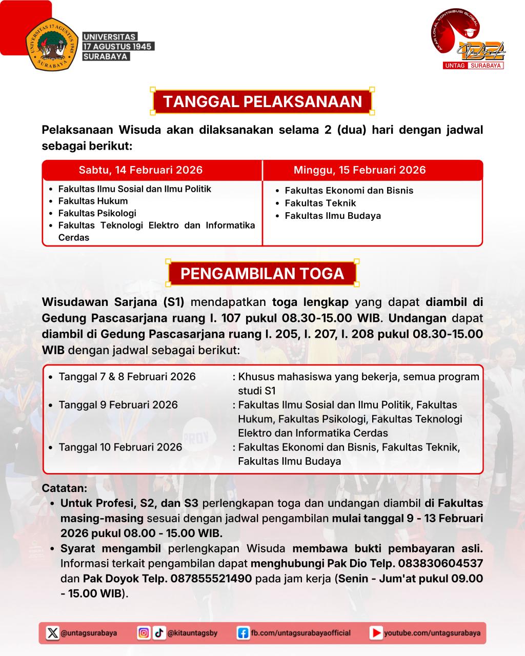 Tanggal pelaksanaan