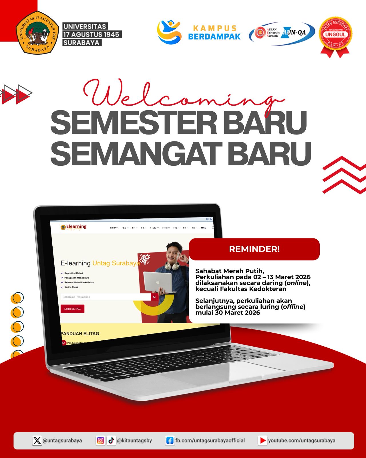 Semester Baru Semangat Baru