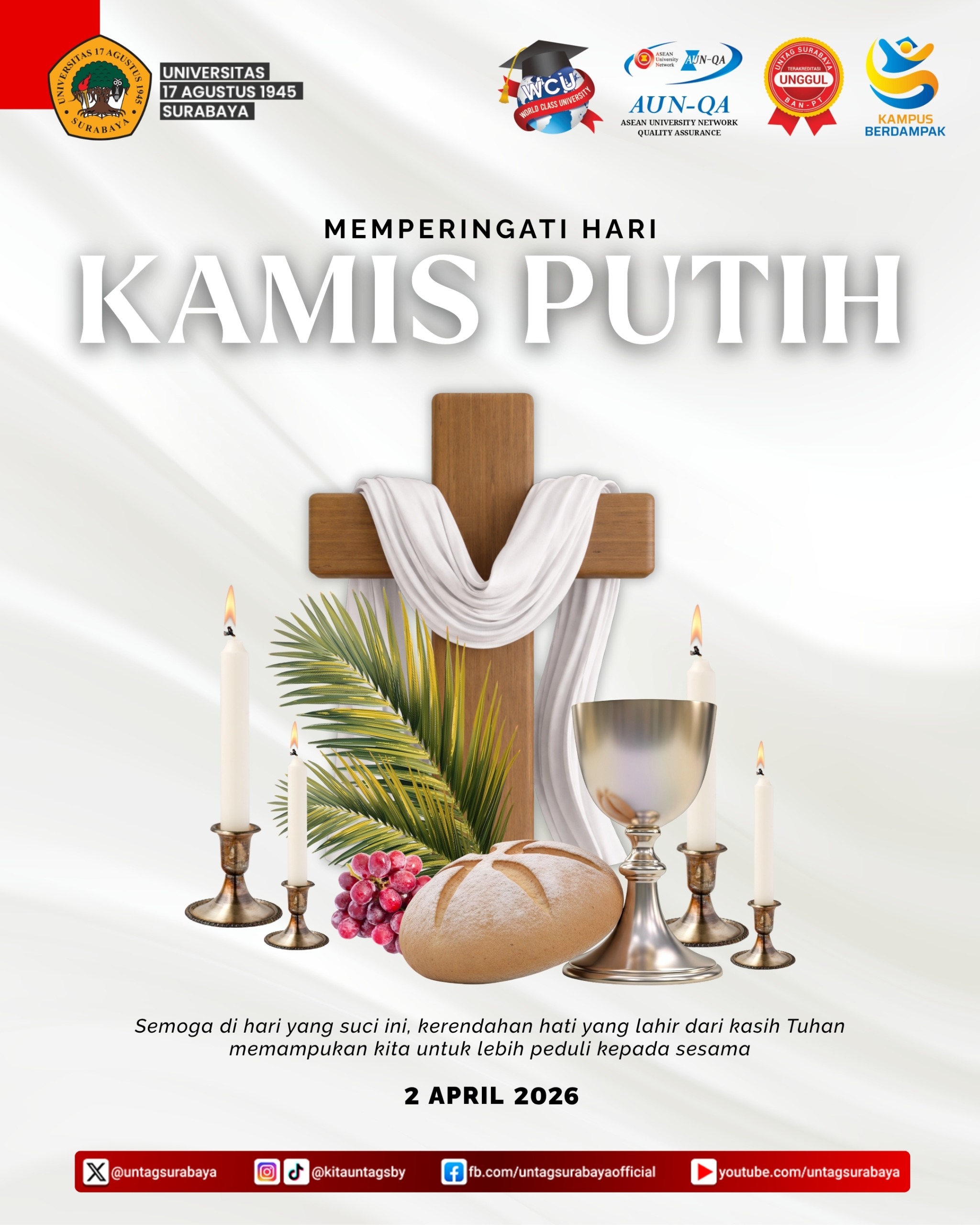 Memperingati kamis putih