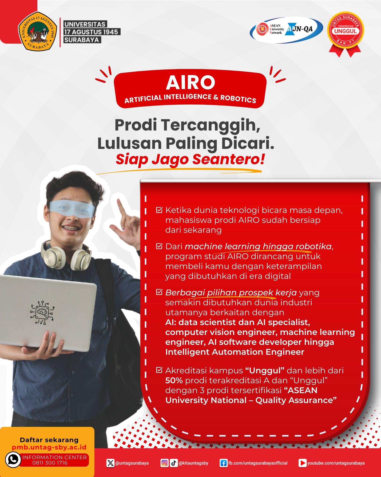 6 HARI LAGI GELOMBANG 1 PENDAFTARAN MAHASISWA BARU UNTAG SURABAYA DITUTUP!