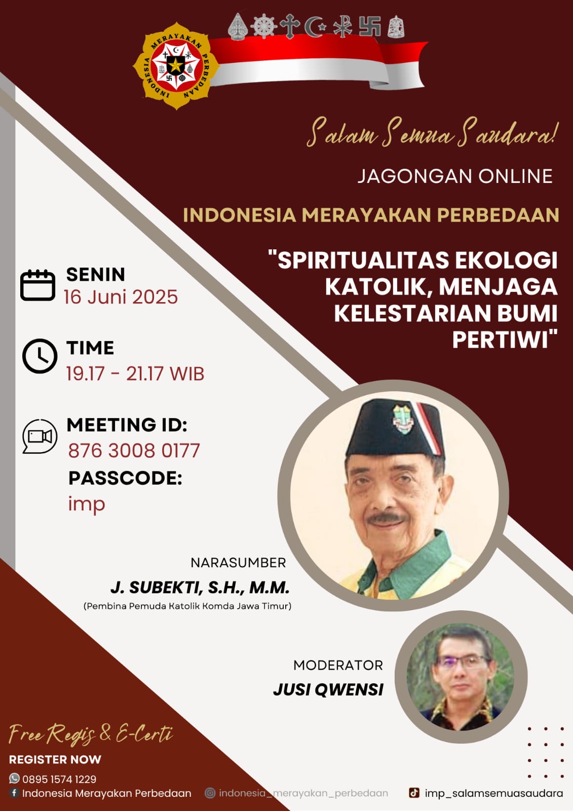 Jagongan Online edisi spesial bersama gerakan Indonesia Merayakan Perbedaan!