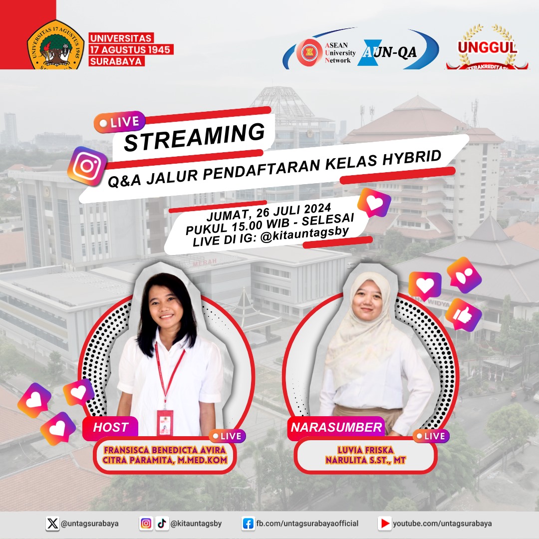 Live Streaming (Q&A Jalur Pendaftaran Kelas Hybrid)