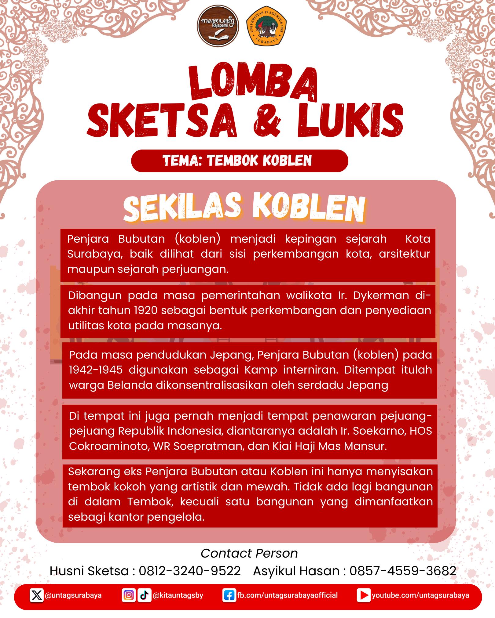 Lomba Sketsa & Lukis