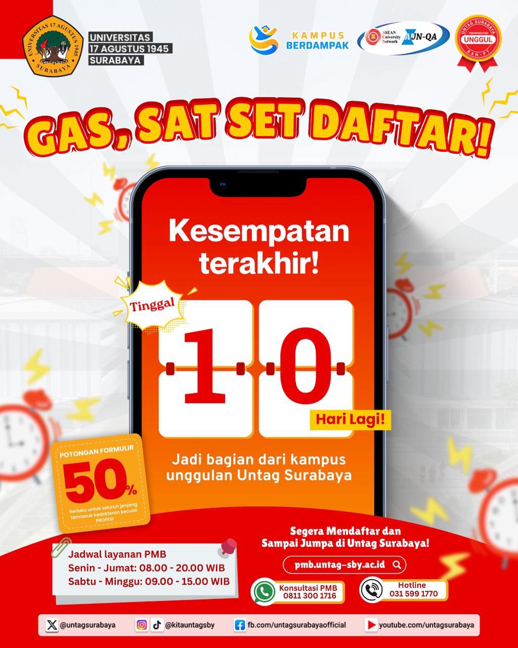 Gas, Sat Set Daftar!