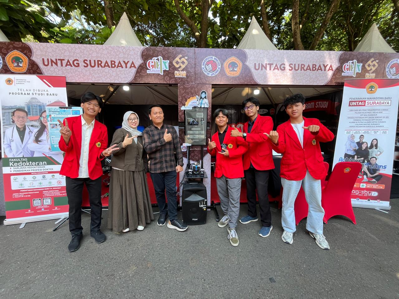 Dara, Alat Inovatif dari Teknik Robotika dan Kecerdasan Buatan UNTAG Surabaya, Menarik Perhatian di IGHN 2025