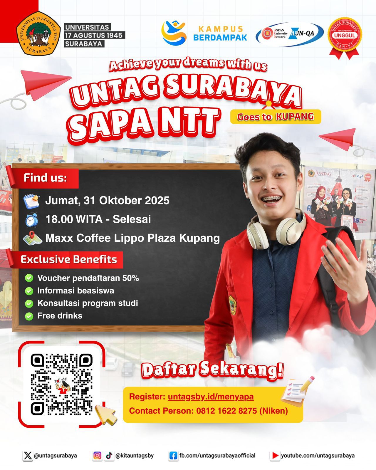 Untag Surabaya Sapa NTT